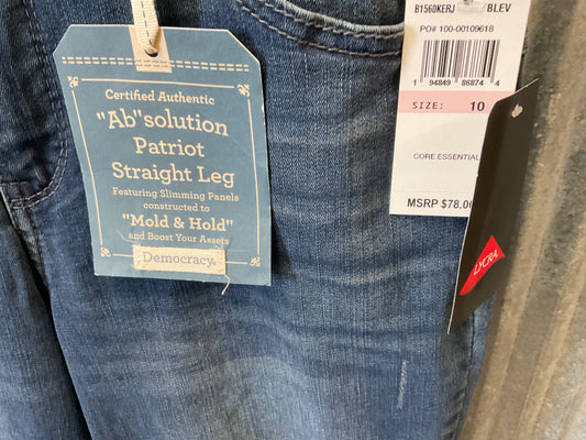 Democracy curve equality Ab solution patriot straight leg jeans