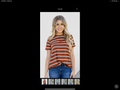Stripe Ariana Top S-3X